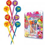 Bachelorette Party Colored Toothpicks with sayings - Naughty Party Picks 